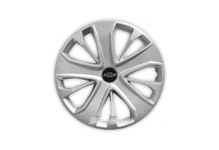 Άθραυστα Τάσια AK 15" Ασημί για CHEVROLET (Aveo, Matiz, Cruze, Spark κα.) (4 τμχ)