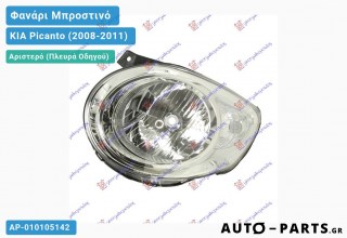 Φανάρι Μπροστινό Αριστερό Μηχανικό KIA Picanto (2008-2011)