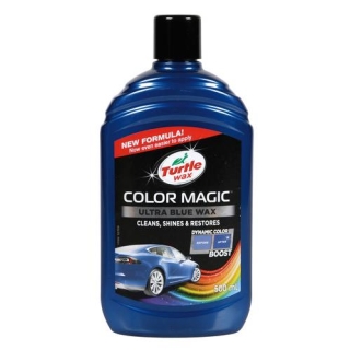 Κερι Γυαλίσματος με Χρωμα Μπλε Color Magic 500Ml