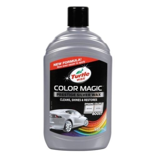 Κερι Γυαλίσματος με Χρωμα Ασημι Color Magic 500Ml