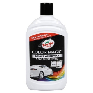 Κερι Γυαλίσματος με Χρωμα Λευκο Color Magic 500Ml
