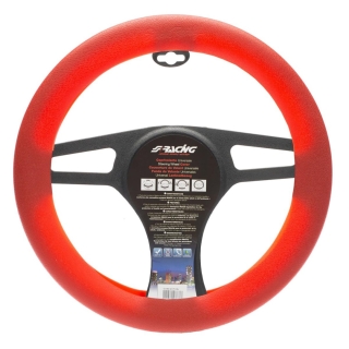 Καλυμμα Τιμονιου Soft Sil Red Κοκκινο Σιλικονησ Extrathin 35-40Cm