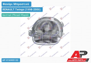 Ανταλλακτικό μπροστινό φανάρι (φως) - RENAULT Twingo (1998-2000) - Αριστερό (πλευρά οδηγού)