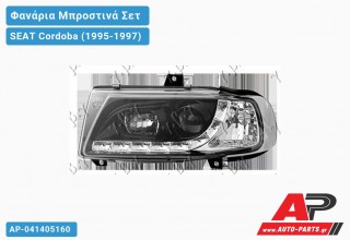 Φανάρια Μπροστινά Σετ Τύπου Α5 Μαύρο SEAT Cordoba (1995-1997)