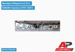 Ανταλλακτικά μπροστινά φανάρια / φώτα (set) - SUBARU Impreza (1997-2001)