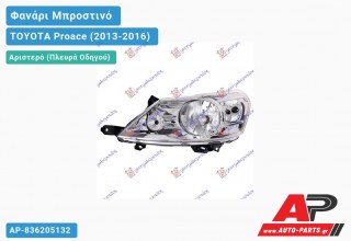 Ανταλλακτικό μπροστινό φανάρι (φως) - TOYOTA Proace (2013-2016) - Αριστερό (πλευρά οδηγού)
