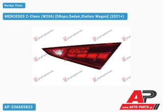 Φανάρι Πίσω Εσωτερικό LED (ULO) MERCEDES C-Class (W206) (2021+) - Δεξί