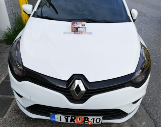 Οι λάμπες LED για Renault Clio IV (Μοντ: 2012+) σε αυτοκινήτο πελάτη μας – Φωτογραφία από Trop.gr