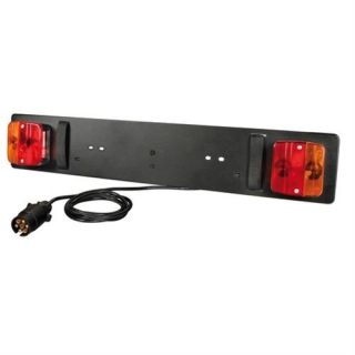 Μπάρα Τρέιλερ με Φανάρια 12V 78X14Cm με Καλώδιο 2M Και 7 Pin