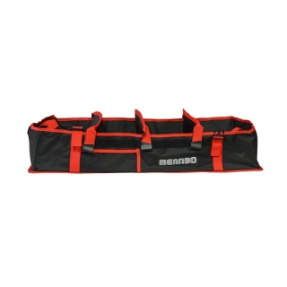 Σάκος Organizer Πορτ Μπαγκαζ Me 4 Αποσπωμενα Τμηματα 67Lt 96X39X18 Μαυρο-Κοκκινο Menabo
