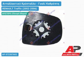 Κρύσταλλο Καθρέφτη (Άνω ΚΟΜΜΑΤΙ) (CONVEX Glass) (Αριστερό) RENAULT Traffic (2002-2006)