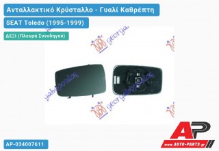 Κρύσταλλο Καθρέφτη Ηλεκτρικό Θερμαινόμενο (Δεξί) SEAT Toledo (1995-1999)