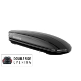  ΜΠΑΓΚΑΖΙΕΡΑ ΟΡΟΦΗΣ MANIA 460 DUO BLACK (ΜΑΥΡΗ/ΓΥΑΛΙΣΤΕΡΗ) MENABO - Διπλό Άνοιγμα