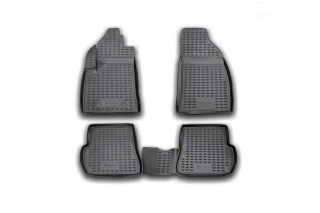 Άοσμα Μαύρα Πατάκια Σκαφάκια 3D για FORD Fusion (2002-2012)