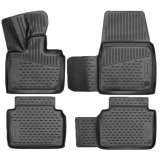 Πατάκια Σκαφάκια Μαύρα Element για BMW Σειρά 3 (F34) GT (2012-2020) - (5Θυρο)
