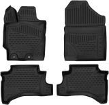 Πατάκια Σκαφάκια Μαύρα Element για TOYOTA Yaris (2014-2017) - Συμβ: Υβριδικό