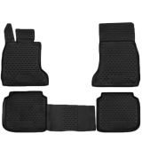 Πατάκια Σκαφάκια Μαύρα Element για BMW Σειρά 7 (F01/F02) (2012-2015) - Συμβ: F01 Sedan
