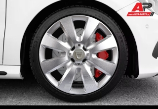 Άθραυστα Τάσια AK 13" Ασημί για DACIA (Sundero, Duster, Logan κα.) (4 τμχ)
