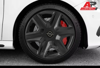 Άθραυστα Τάσια AK 16" Μαύρα για OPEL (Corsa, Astra, Agila, κα.) (4 τμχ)