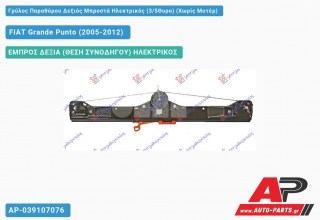 Ανταλλακτικός γρύλος παραθύρου, ΕΜΠΡΟΣ ΔΕΞΙΑ (ΘΕΣΗ ΣΥΝΟΔΗΓΟΥ) ΗΛΕΚΤΡΙΚΟΣ για FIAT Grande Punto (2005-2012)