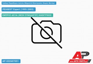 Ανταλλακτικός γρύλος παραθύρου, ΕΜΠΡΟΣ ΔΕΞΙΑ (ΘΕΣΗ ΣΥΝΟΔΗΓΟΥ) ΗΛΕΚΤΡΙΚΟΣ για PEUGEOT Expert (1995-2003)
